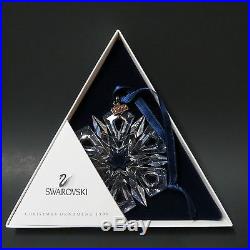 1999 Annual Limited Edition Swarovski Crystal Christmas Snowflake Ornament BOX
