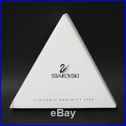 1999 Annual Limited Edition Swarovski Crystal Christmas Snowflake Ornament BOX