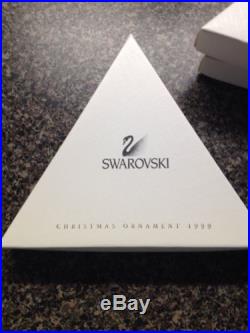 1999 SWAROVSKI CRYSTAL ANNUAL CHRISTMAS ORNAMENT STAR/SNOWFLAKE #235913