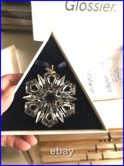 1999 Swarovski Annual Crystal Ornament. EUC. Includes Boxes/COA