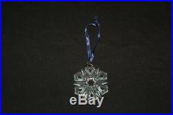 1999 Swarovski Crystal Annual Ornament Christmas Star Snowflake 235913
