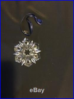 1999 Swarovski Crystal Limited Edition Annual Christmas Holiday Ornament AS IS