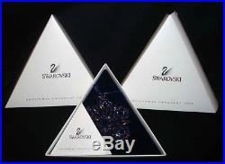 1999 Swarovski Crystal Snowflake Annual Christmas Tree Ornament withBox Never Used