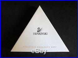 1999 Swarovski Crystal Snowflake Star Christmas Ornament In Box