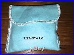 2 Tiffany & Co. Crystal Christmas Ornament TRAIN & BEAR Ornaments withPouch