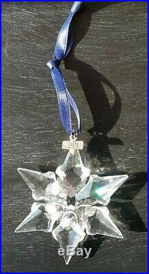 2000 Limited Edition Swarovski Crystal Snowflake Christmas Tree Ornament No Box