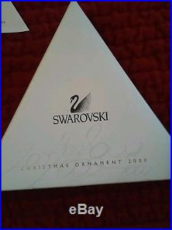 2000 NIB SWAROVSKI CRYSTAL ANNUAL CHRISTMAS ORNAMENT STAR/SNOWFLAKE #267941