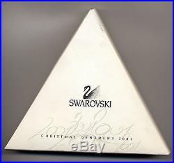 2000 SWAROVKI SNOWFLAKE STAR AUSTRIA CRYSTAL CHRISTMAS ORNAMENT IN BOX