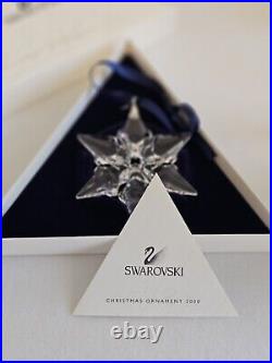 2000 SWAROVSKI Annual Crystal Snowflake Ornament. Rare Christmas Tree Decor