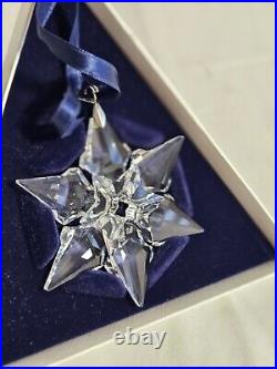 2000 SWAROVSKI Annual Crystal Snowflake Ornament. Rare Christmas Tree Decor