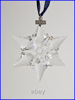 2000 SWAROVSKI Annual Crystal Snowflake Ornament. Rare Christmas Tree Decor