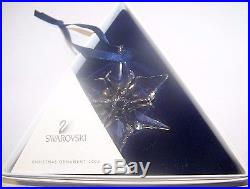 2000 SWAROVSKI CRYSTAL ANNUAL LIMITED EDITION CHRISTMAS ORNAMENT BOX, COA, RARE