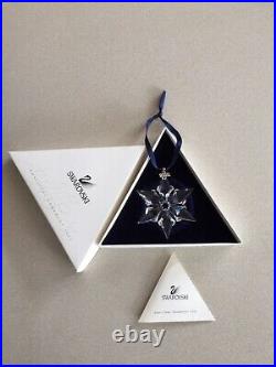 2000 Swarovski Crystal Annual Christmas Holiday ORNAMENT Original Box COA LARGE