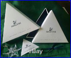 2000 Swarovski Crystal Limited Edition Annual Christmas Holiday Ornament