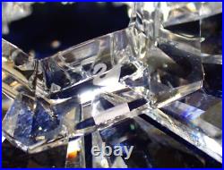 2000 Swarovski Crystal Snowflake Ornament Christmas Decoration Star With Box