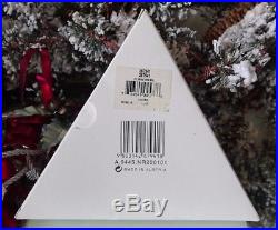 2001 Mib Swarovski Crystal Annual Christmas Ornament Star/snowflake