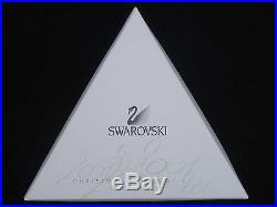 2001 SWAROVSKI CRYSTAL ANNUAL CHRISTMAS ORNAMENT With BOX