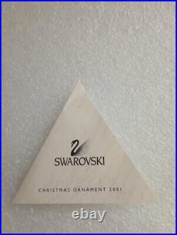 2001 Swarovski Annual Christmas Crystal Snowflake Ornament