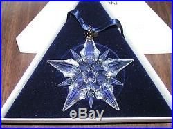 2001 Swarovski Christmas Crystal Ornament