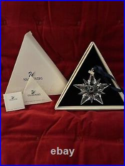 2001 Swarovski Crystal Annual Christmas Holiday ORNAMENT Original Boxes COA MINT