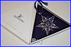 2001 Swarovski Crystal Annual Christmas Ornament Star / Snowflake