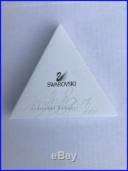 2001 Swarovski Crystal Annual Christmas Ornament Star Snowflake withBox (AR1)