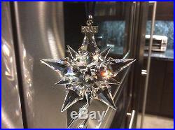 2001 Swarovski Crystal Annual Edition Snowflake Christmas Ornament