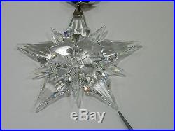 2001 Swarovski Crystal Annual Snowflake Christmas Ornament NO RESERVE