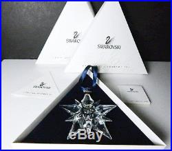 2001 Swarovski Crystal Christmas Ornament, Mint in Box