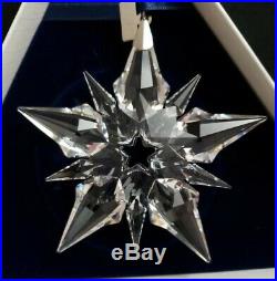 2001 Swarovski Crystal Christmas Ornament New in Box with Certificate