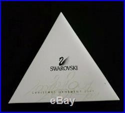 2001 Swarovski Crystal Christmas Ornament New in Box with Certificate