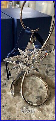 2001 Swarovski Crystal Christmas Ornament Star Snowflake