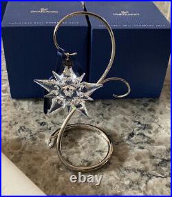 2001 Swarovski Crystal Christmas Ornament Star Snowflake