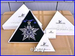 2001 Swarovski Crystal Star Ornament Mint In Box
