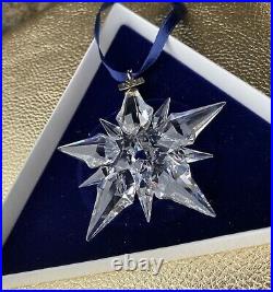 2001 Swarovski Snowflake Christmas Ornament. Swarovski Crystal