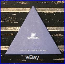 2002 SWAROVSKI Crystal Annual LIMITED EDITION Snowflake Christmas Ornament