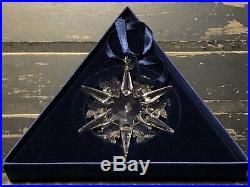 2002 SWAROVSKI Crystal Annual LIMITED EDITION Snowflake Christmas Ornament
