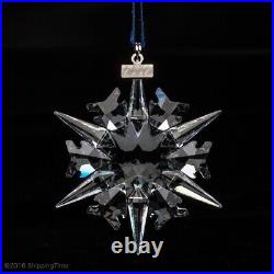 2002 Swarovski Annual Large Christmas Ornament Star Snowflake #288802 Nib