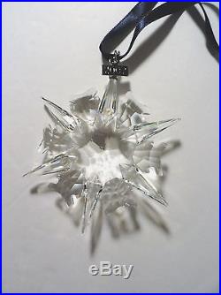2002 Swarovski Crystal Annual Christmas Ornament