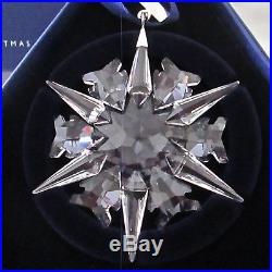2002 Swarovski Crystal Annual Limited Edition Christmas Star Snowflake Ornament