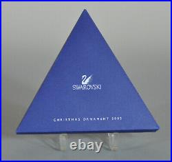 2002 Swarovski Crystal Snowflake Ornament in Box with Sleeve, Brochure