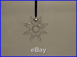 2003 SWAROVSKI CRYSTAL ANNUAL CHRISTMAS ORNAMENT STAR SNOWFLAKE RETIRED