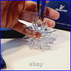 2003 Swarovski Crystal Annual Christmas Ornament Original Box but no paperwork