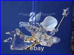 2004 Nib Swarovski Crystal Annual Angel Christmas Ornament #665054