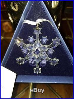 2004 SWAROVSKI CHRISTMAS ORNAMENT ROCKEFELLER CENTER STAR-Rare-Crystal