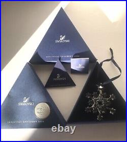 2004 Swarovski Annual Holiday Christmas Ornament/MINT in BOX/COMPLETE With COA