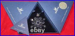 2004 Swarovski Christmas Crystal Ornament, Large Annual Edition, MINT