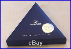 2004 Swarovski Crystal Star Christmas Rockefeller Center Ornament w Triangle Box