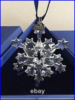 2004 Swarovski Ornament Crystal Rockefeller Holiday Original Boxes COA MINT