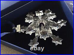 2004 Swarovski Ornament Crystal Rockefeller Holiday Original Boxes COA MINT